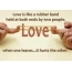 Love is like a rubber band